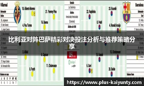 比利亚对阵巴萨精彩对决投注分析与推荐策略分享